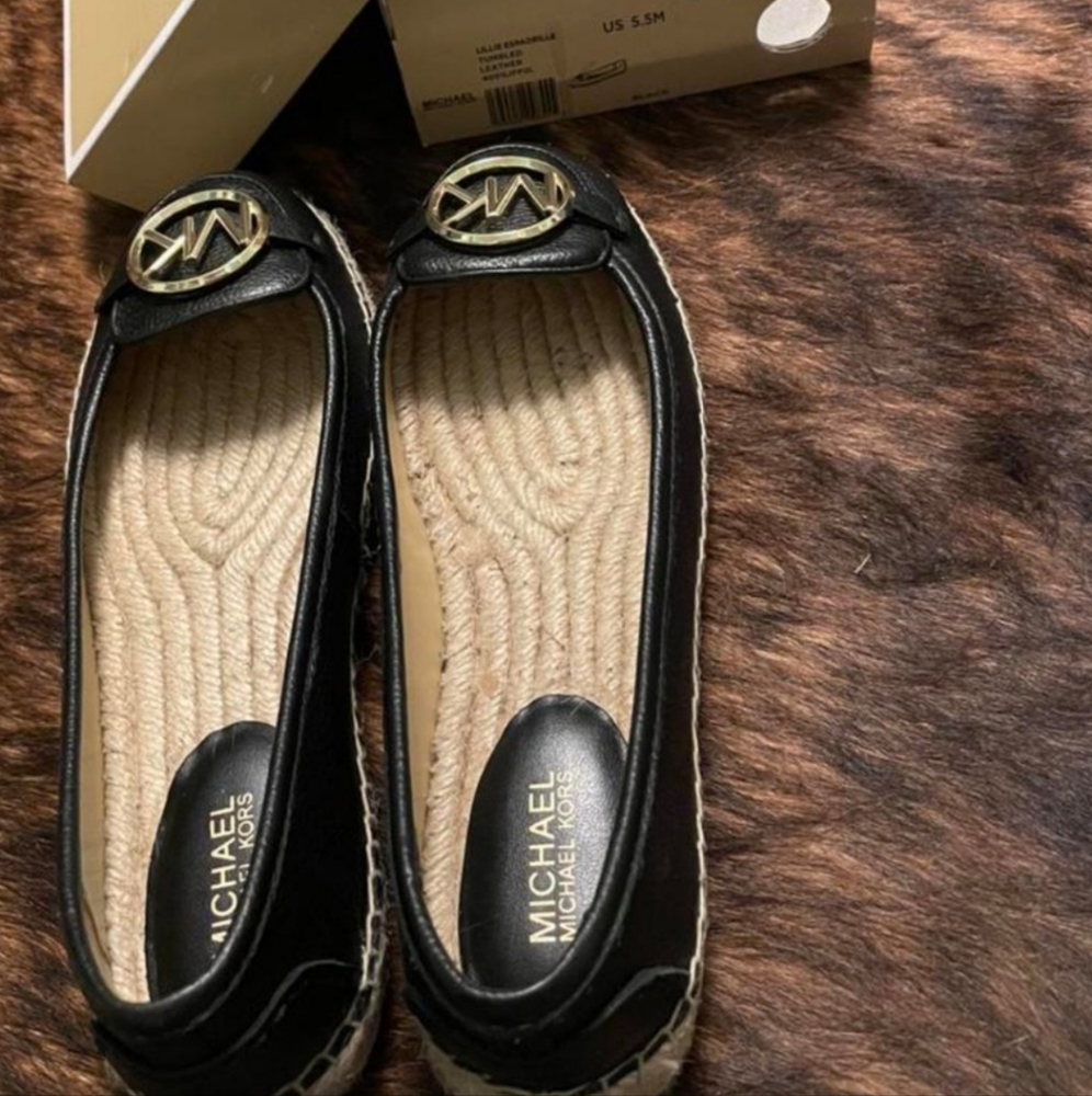 Michael Kors Black Flats